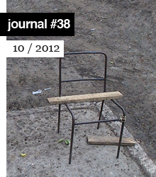 ernesto oroza e-flux journal #38 portada