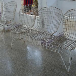 78 versions of Harry Bertoia's chair Model No. 420C